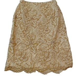 Sequin Pencil Skirt Jovani